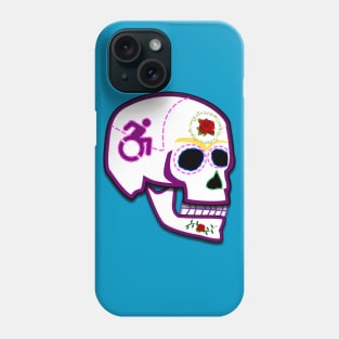 Disabled Sugar Skull Phone Case