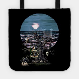 The haunting tree Tote