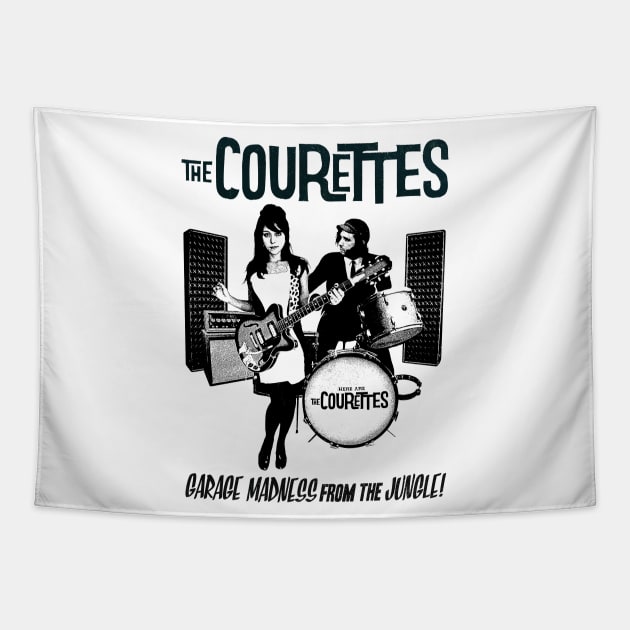 The Courettes - Garage madness from the jungle Tapestry by CosmicAngerDesign