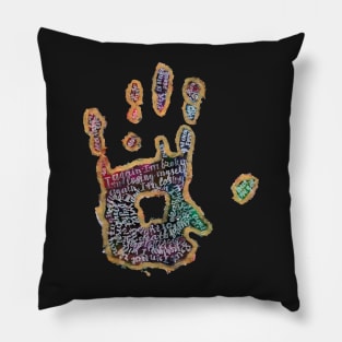 Hand from I will Fight Pillow