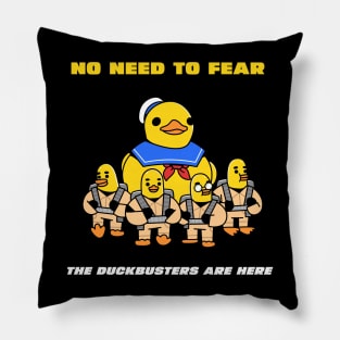 Duck Busters Pillow