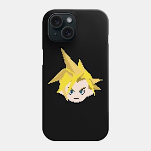 Final Fantasy VII - Cloud Strife (Pixelated #2) Phone Case