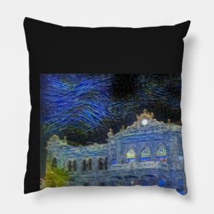 Al Hijaz Train Station - Starrynight Pillow