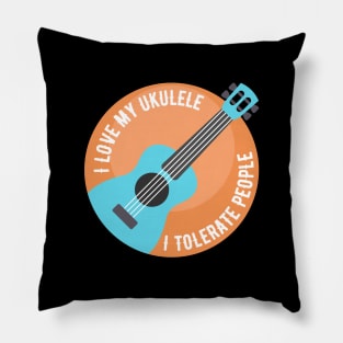 Tolerate People - Ukulele Pillow