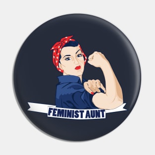 Feminist Aunt Pin