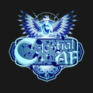 Celestial AF Healing Potion and Angel Wings T-Shirt