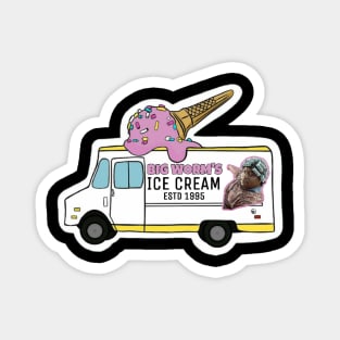 big worm's ice cream LA ESTD 1995 Magnet