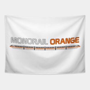 Monorail Orange Tapestry