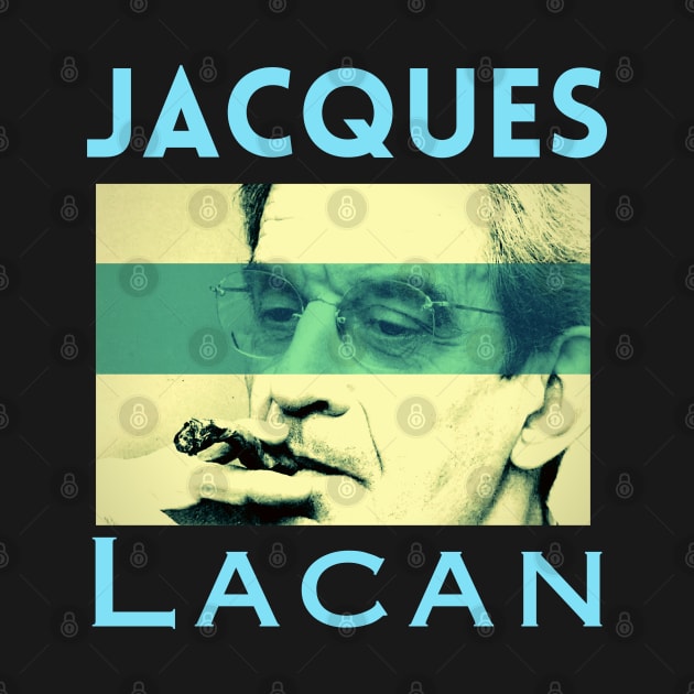 Jacques Lacan by artbleed