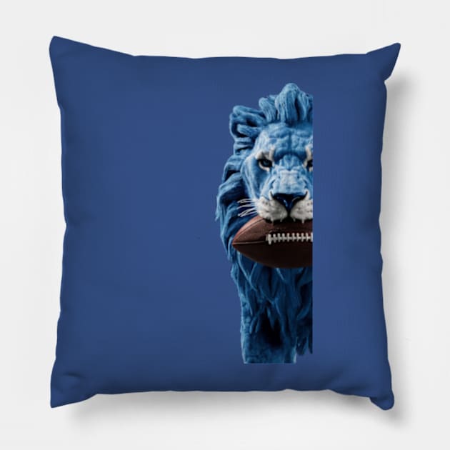 Detroit Lions Pillow by TshirtMA