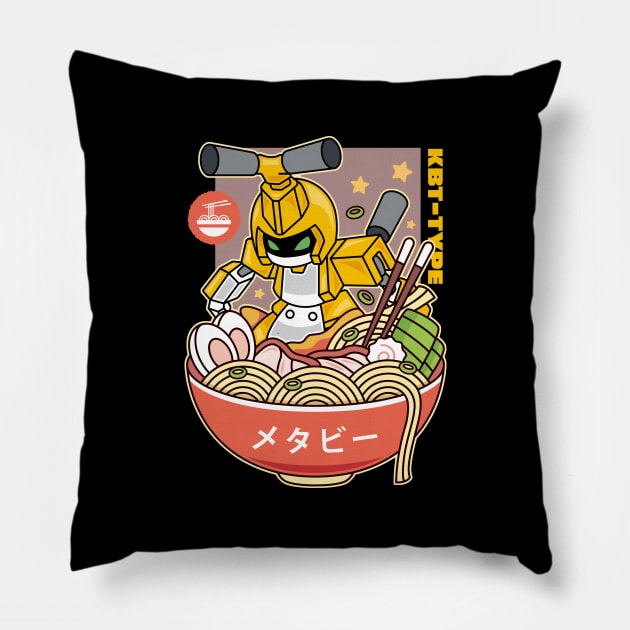 Kbt Beetle Type Ramen Pillow by Lagelantee