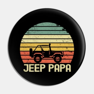 Jeep papa vintage Jeep Pin