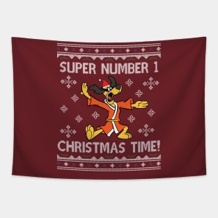 Hong Kong Phooey Super Number One Christmas Time Tapestry