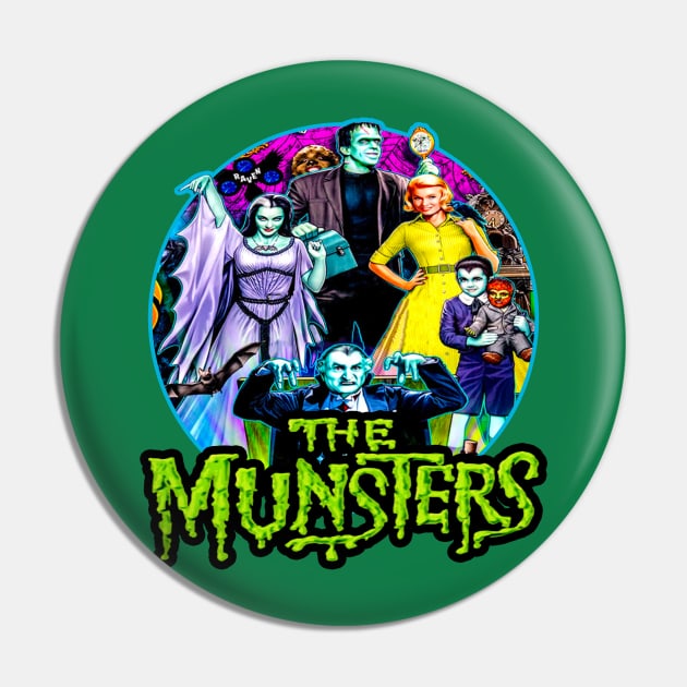 The Munsters/Retor Pin by Niko Neon