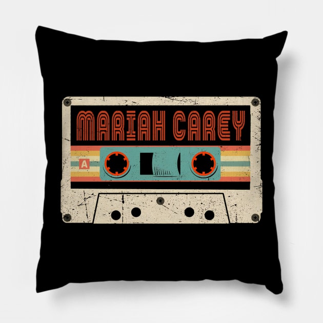 Proud To Mariah Be Personalized Name Styles 70s 80s Pillow by Gorilla Animal