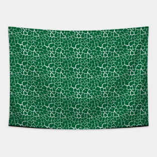 Elephant Print Skin Pattern Green Tapestry