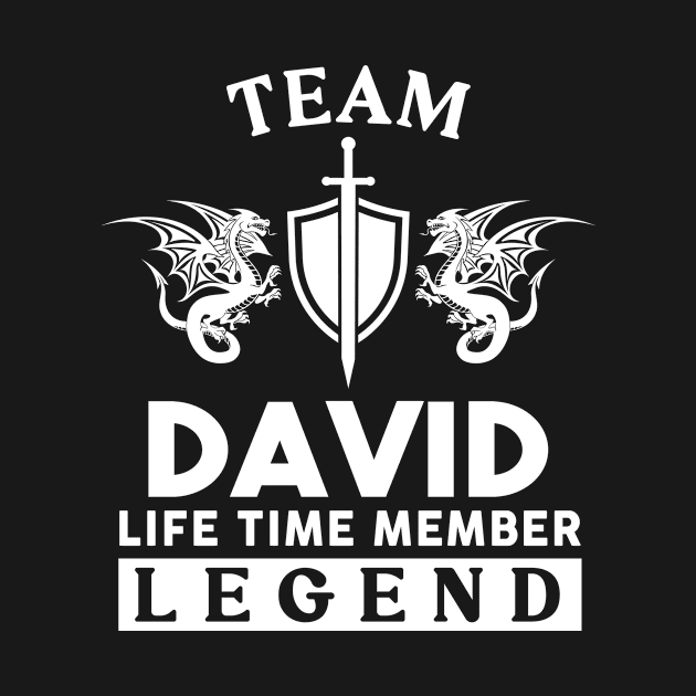 David Name T Shirt - David Life Time Member Legend Gift Item Tee by unendurableslemp118