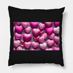 Seamless Valentine's Day Patterns XII Pillow