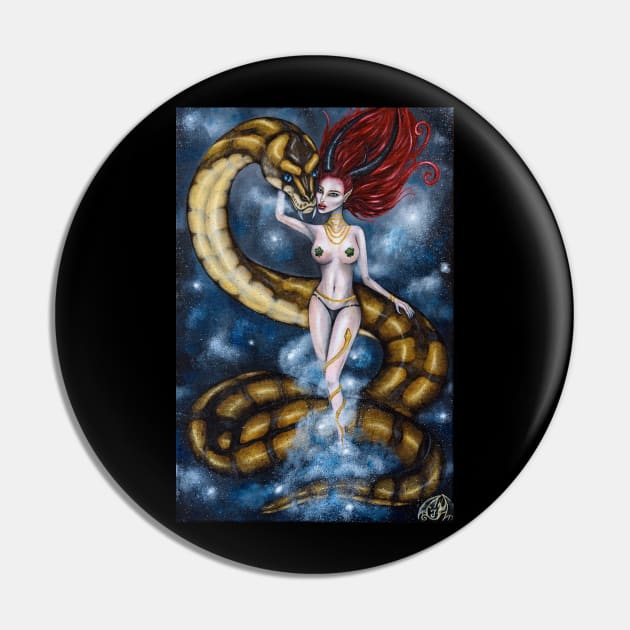 Lilith Pin by Draconisa Art