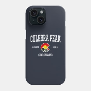 Culebra Peak Colorado 14ers Vintage Athletic Mountains Phone Case