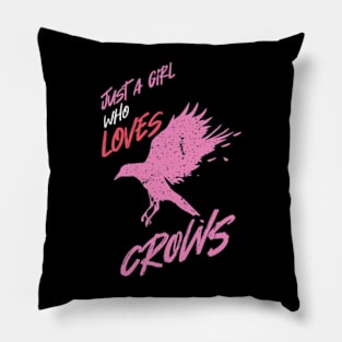 Crows Crow Lover Birdwatcher Pillow