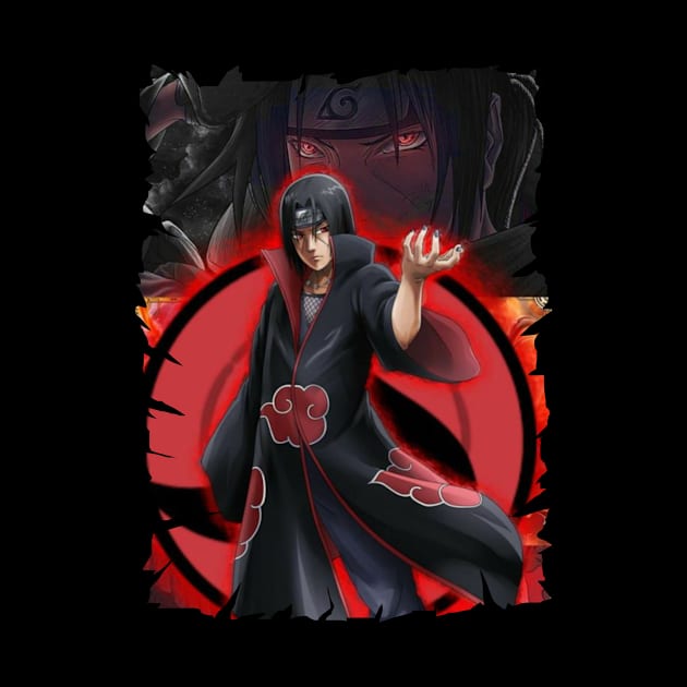 ITACHI UCHIHA MERCH VTG by funnymushroomz