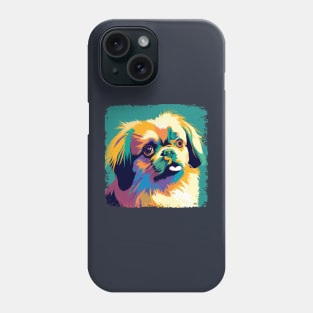 Tibetan Spaniel Pop Art - Dog Lover Gifts Phone Case