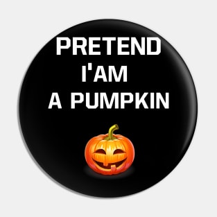 halloween funny pumpkin Tshirt for men and women Pin