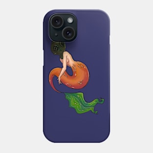 Diver's Helmet Mermaid Phone Case