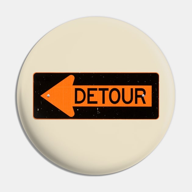 detour sign Pin by small alley co