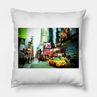 New York City Times Square America Pillow