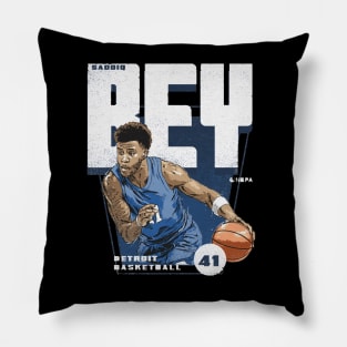 Saddiq Bey Detroit Premiere Pillow