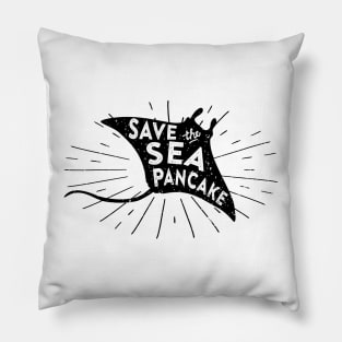 Save the Sea Pancake Pillow