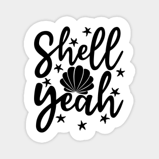 Shell Yeah Mermaid Magnet