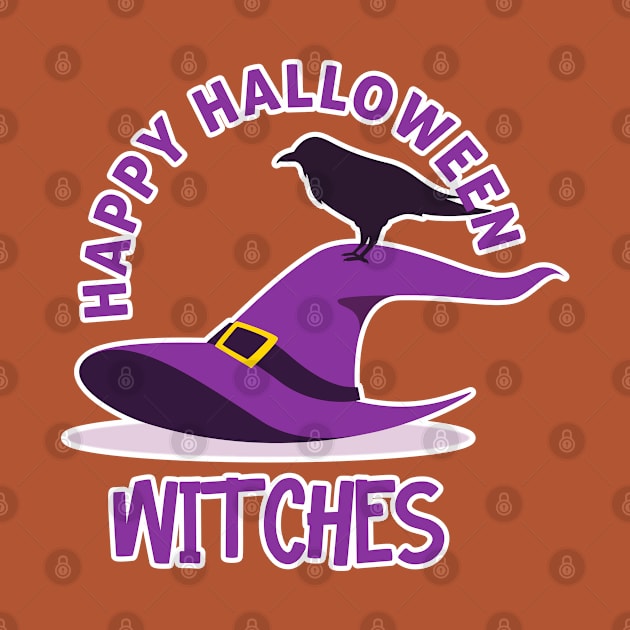 Happy halloween witches by Inspire Creativity