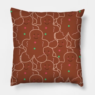 Ginger Cookies Pattern Pillow