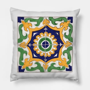 Rio Azul Talavera Pillow