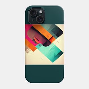 Abstract geometric art Phone Case