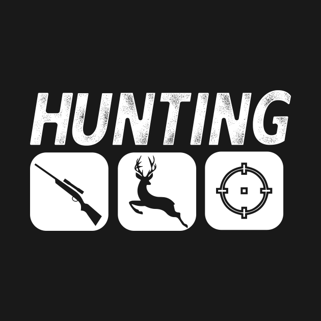 Deer Hunting - Funny Hunter Gift by biNutz