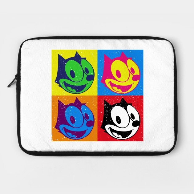 Felix The Cat Pop Art Felix The Cat Laptop Case Teepublic