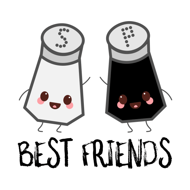 Salt And Pepper Best Friends by SusurrationStudio