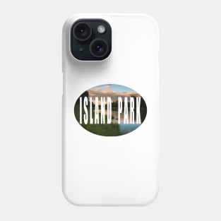 Island Park Bumper Sticker Phone Case