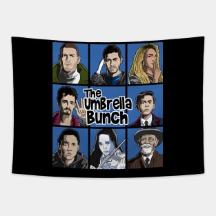 The umbrella Bunch (color) Tapestry