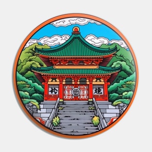 Mitsukushima Shrine Pin