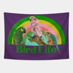 Bird Life Love of Pet Birds Tapestry