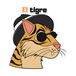 EL TIGRE MEN TSHIRT Funny and Cute T-Shirt