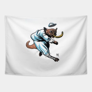 Marmot Baseball Tapestry