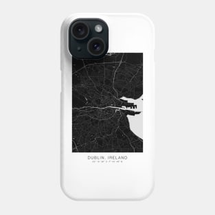 dublin map tshirt minimalist Phone Case