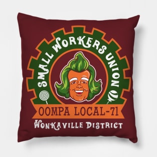 Small Workers Union Pillow