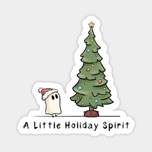 A Little Holiday Spirit with Christmas Tree Magnet